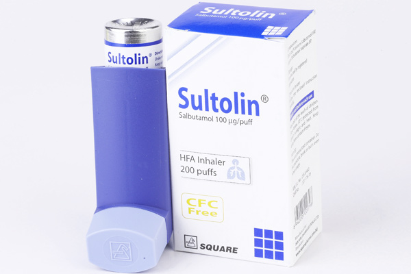 Sultolin Hfa Inhaler 200Puff
